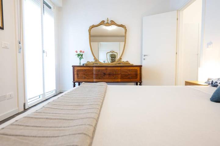 Ferienwohnung für 4 Personen, mit Garten und Ausblick