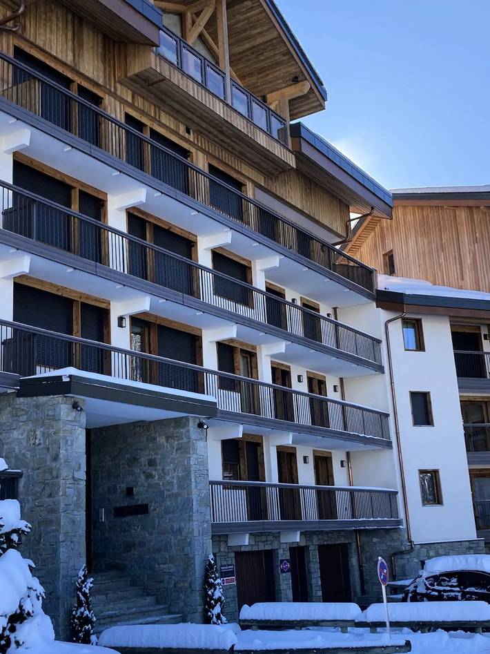 Gîte pour 8 personnes, avec balcon dans Courchevel 1650 (Moriond) - 2