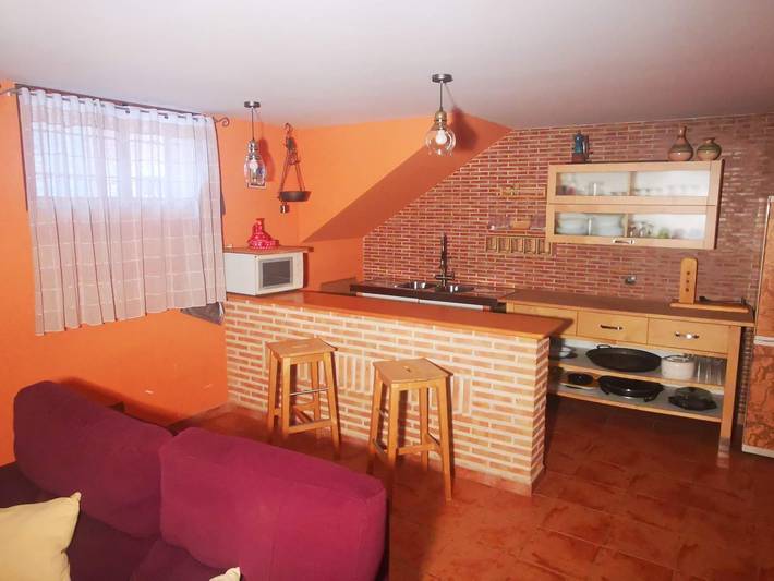 Casa rural para 13 personas, con jardín además de terraza y piscina, Se admiten mascotas en Castilla-La Mancha - 4