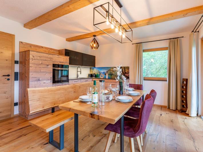 Ferienwohnung für 8 Personen, mit Balkon und Sauna in Mariapfarr