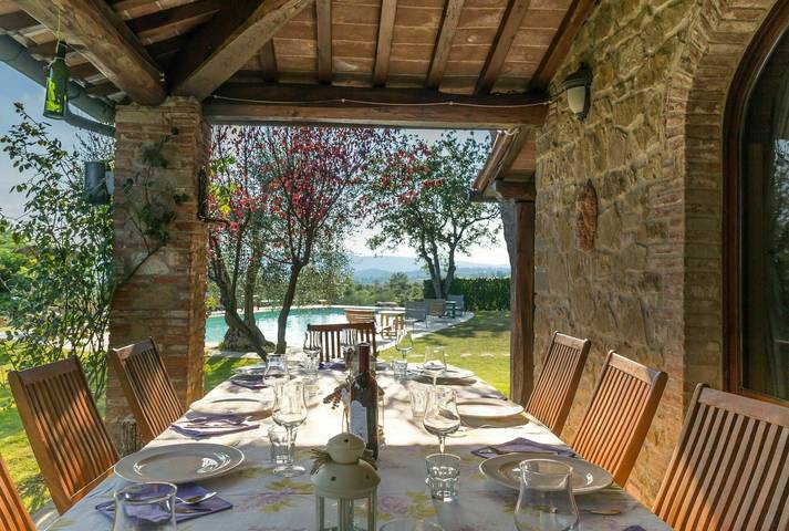 Villa pour 15 personnes, avec Piscine à Lucignano