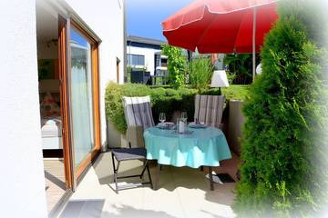 Gîte pour 2 personnes, avec terrasse à Constance