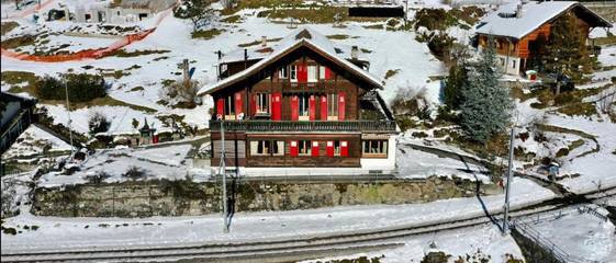 Auberge pour 2 personnes, avec vue et terrasse à Gryon