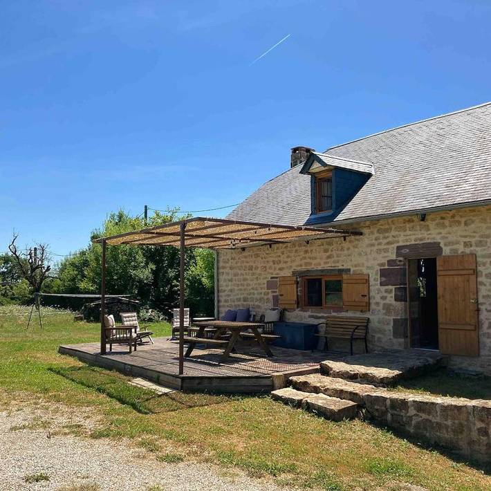 Maison de vacances pour 8 personnes, avec jardin et vue