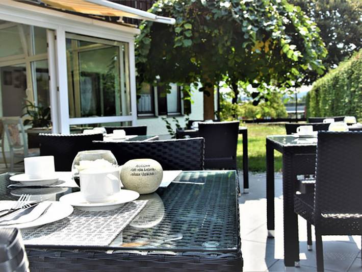 Pension für 4 Personen, mit Balkon/Terrasse und Terrasse sowie Garten in Bad Birnbach - 2