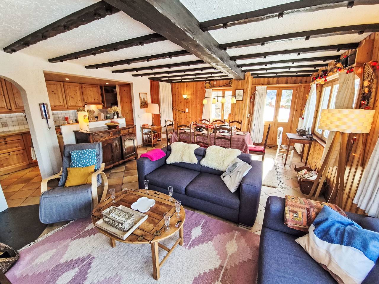Chalet Le Rhônasson in Chalais (Schweiz), Walliser Alpen