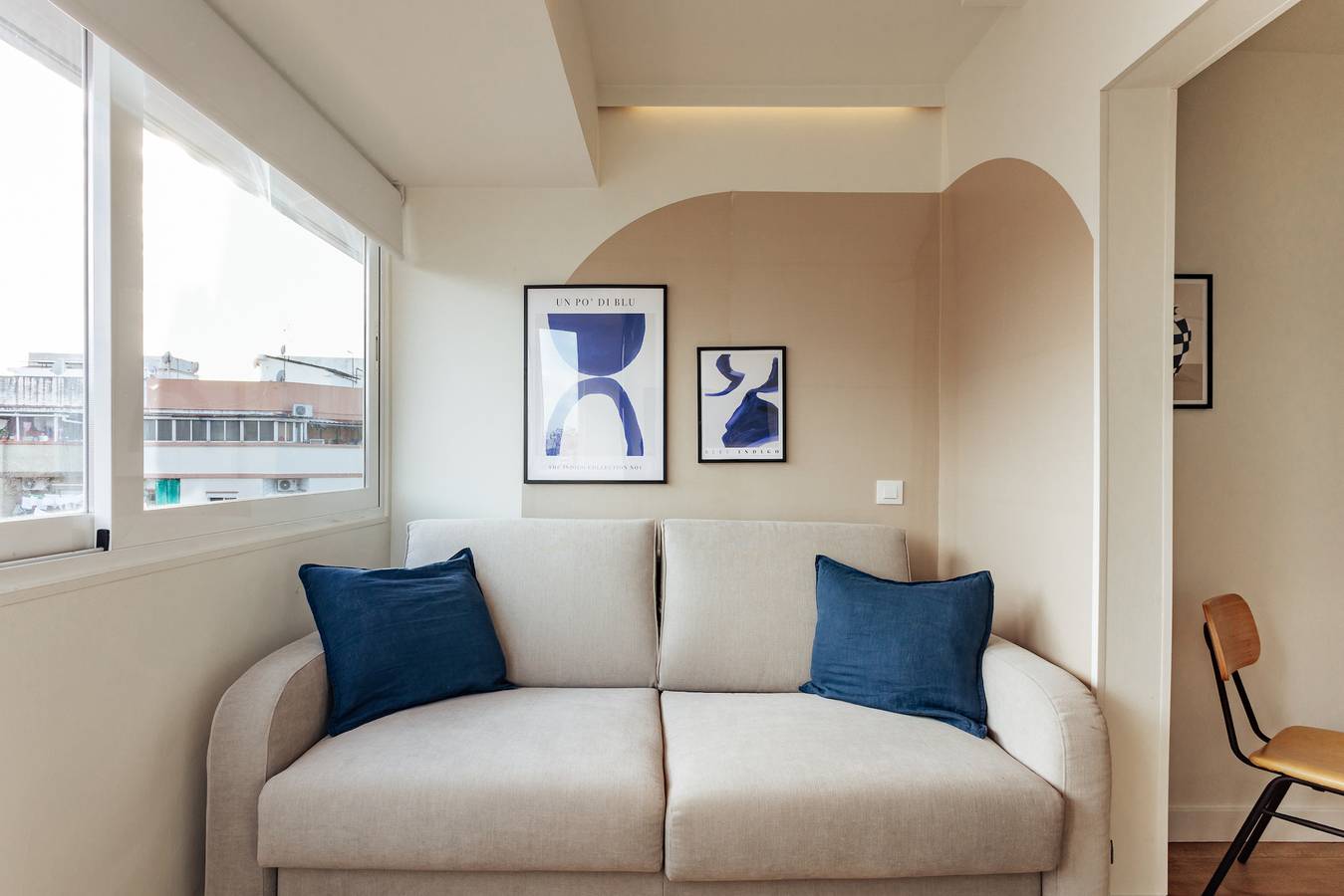 Apartamento entero, Apartamento de vacaciones para 6 personas con balcón/terraza in Hospitalet de Llobregat, Barcelonés