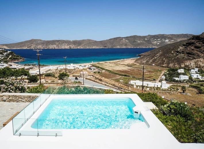 Villa für 7 Personen, mit Balkon/Terrasse und Pool auf Mykonos - 3