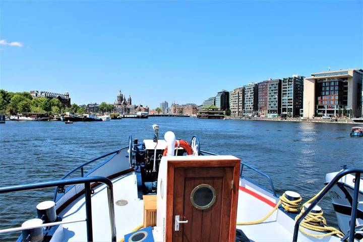 Bateau pour 4 personnes, avec terrasse à Amsterdam - 2