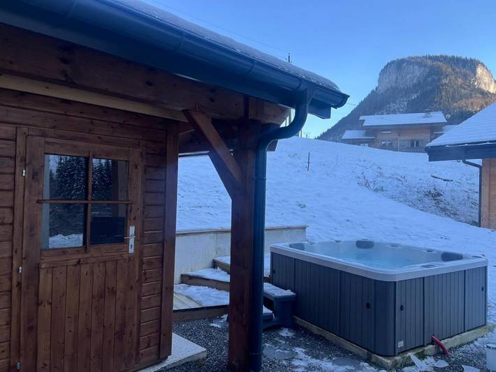Location de vacances pour 7 personnes, avec vue ainsi que sauna et jardin à Bellevaux - 2