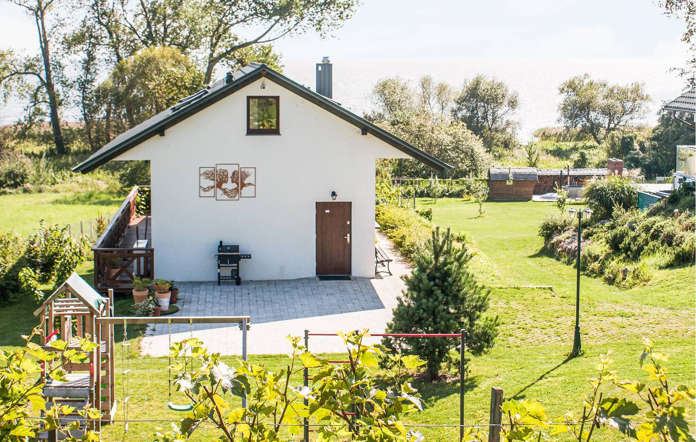 Ferienhaus für 8 Personen mit Seeblick in Stettiner Haff