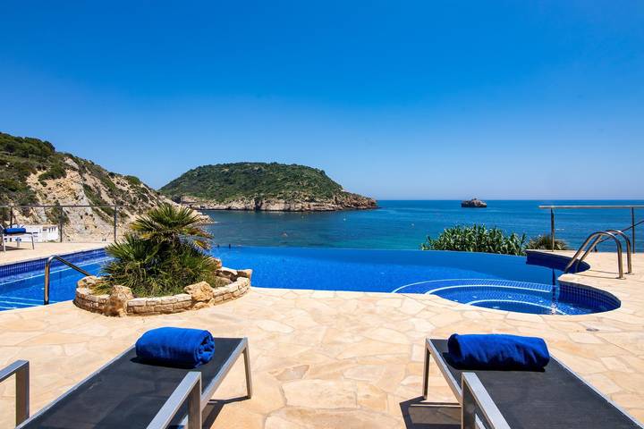 Finca für 10 Personen, mit Meerblick und Garten sowie Pool in Jávea