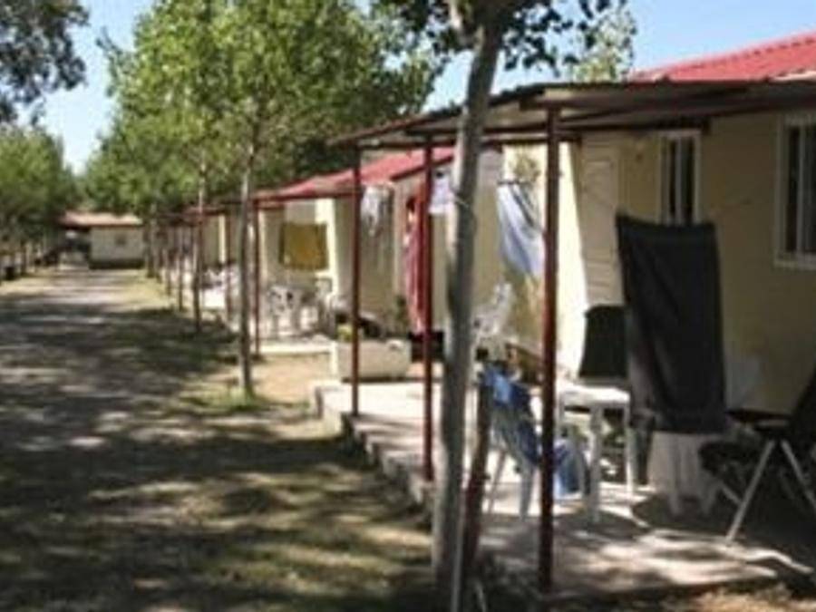 Camping Bungalowpark Isabena - Mobilheim 2 personen in Isábena, Spanische Pyrenäen