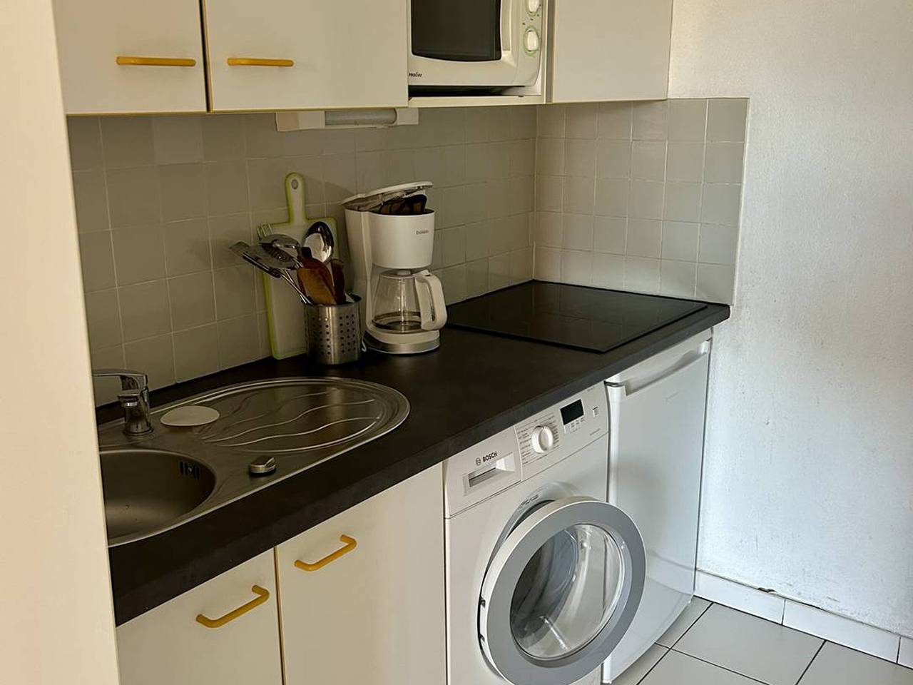Studio entier, Studio cabine à 150m plage avec parking privatif - Argelès-sur-Mer in Côte Vermeille, Argelès-sur-Mer