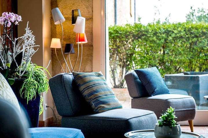 Hôtel pour 2 personnes, avec terrasse et jardin à Villefranche-sur-Saône - 2