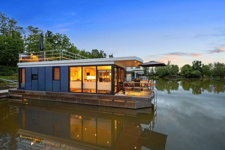 Ferienhaus für 6 Personen, mit Terrasse und Ausblick sowie Seeblick im Weserbergland - 4