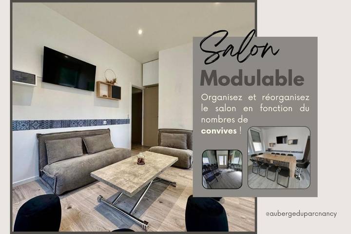 Chambre d’hôte pour 16 personnes, avec Vue à Nancy - 2