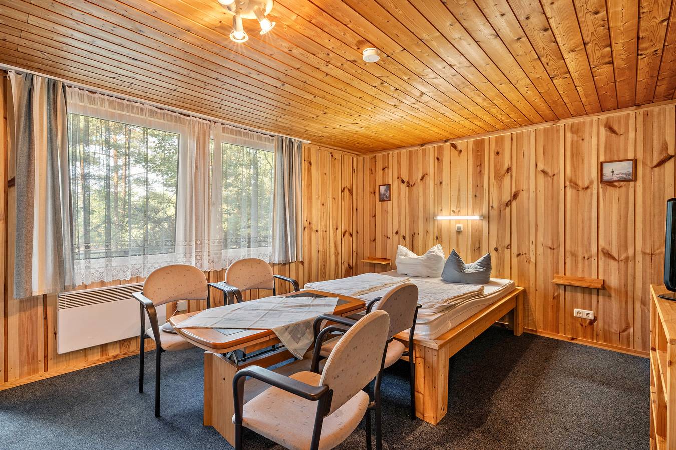 Bungalow '9 - Kimbucht' mit privater Terrasse und Gemeinschaftsgarten in Waldhufen, Oberlausitz-Niederschlesien