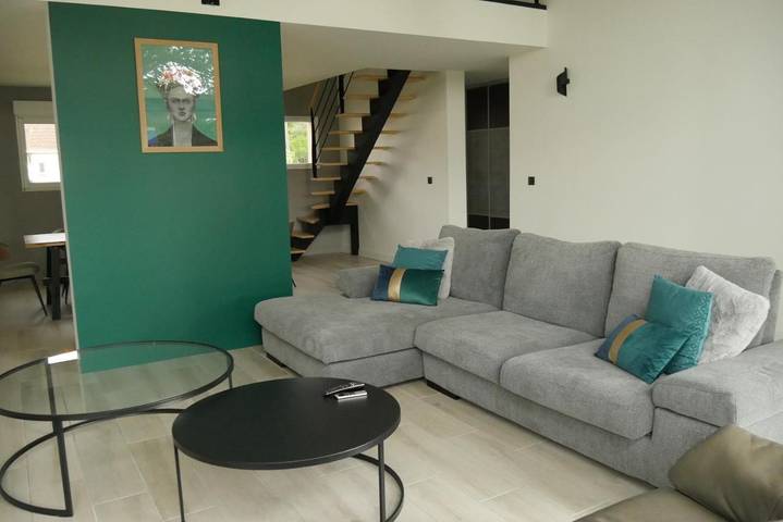 Villa pour 6 personnes, avec Terrasse et Jardin