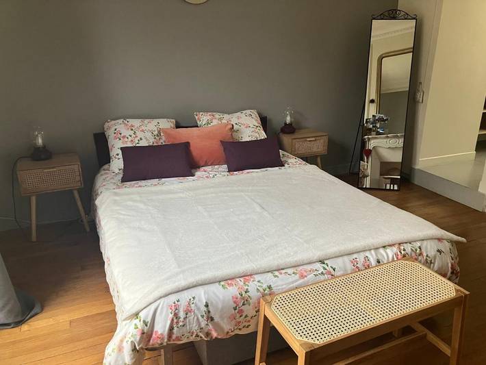 Chambre d’hôte pour 2 personnes, avec balcon