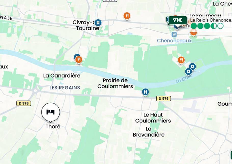 La tonnelle de Thoré in Civray-de-Touraine, Région de Tours