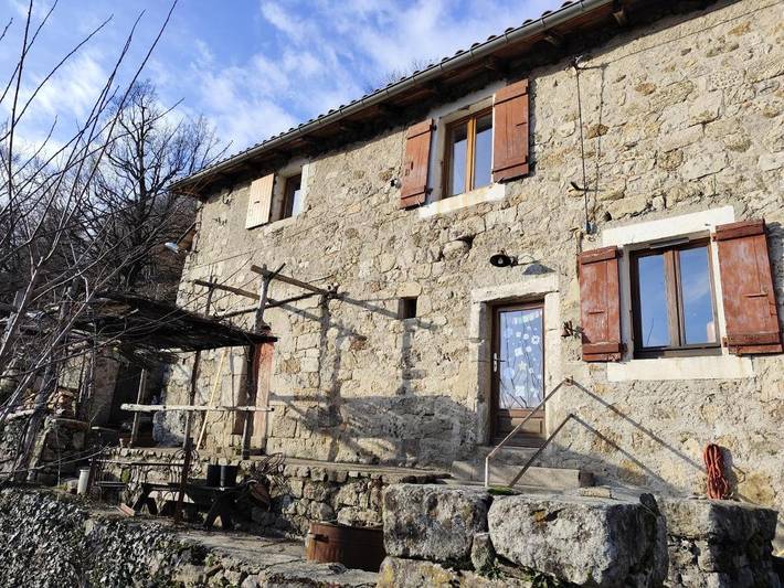 Maison de vacances pour 6 personnes, avec jardin ainsi que terrasse et vue