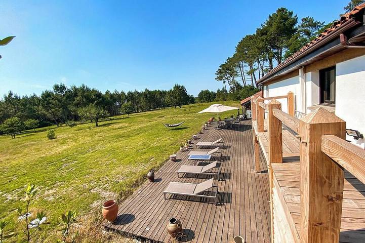 Casa de vacaciones para 6 personas, con balcón y jardín - 1