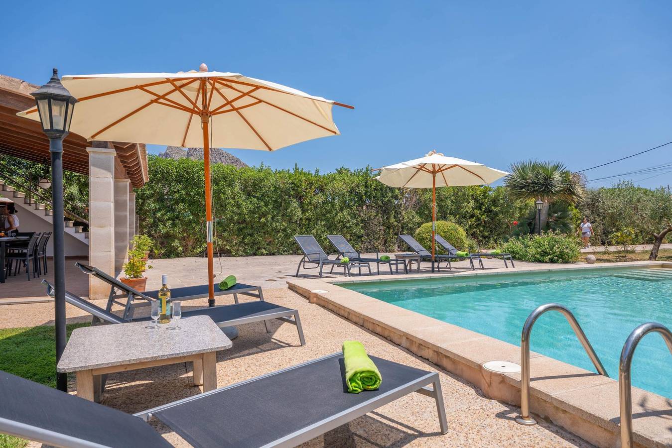 Ca'N Coll - Gemütliches Landhaus mit privatem Pool in Pollença. Wifi gratis in Port de Pollença, Pollença