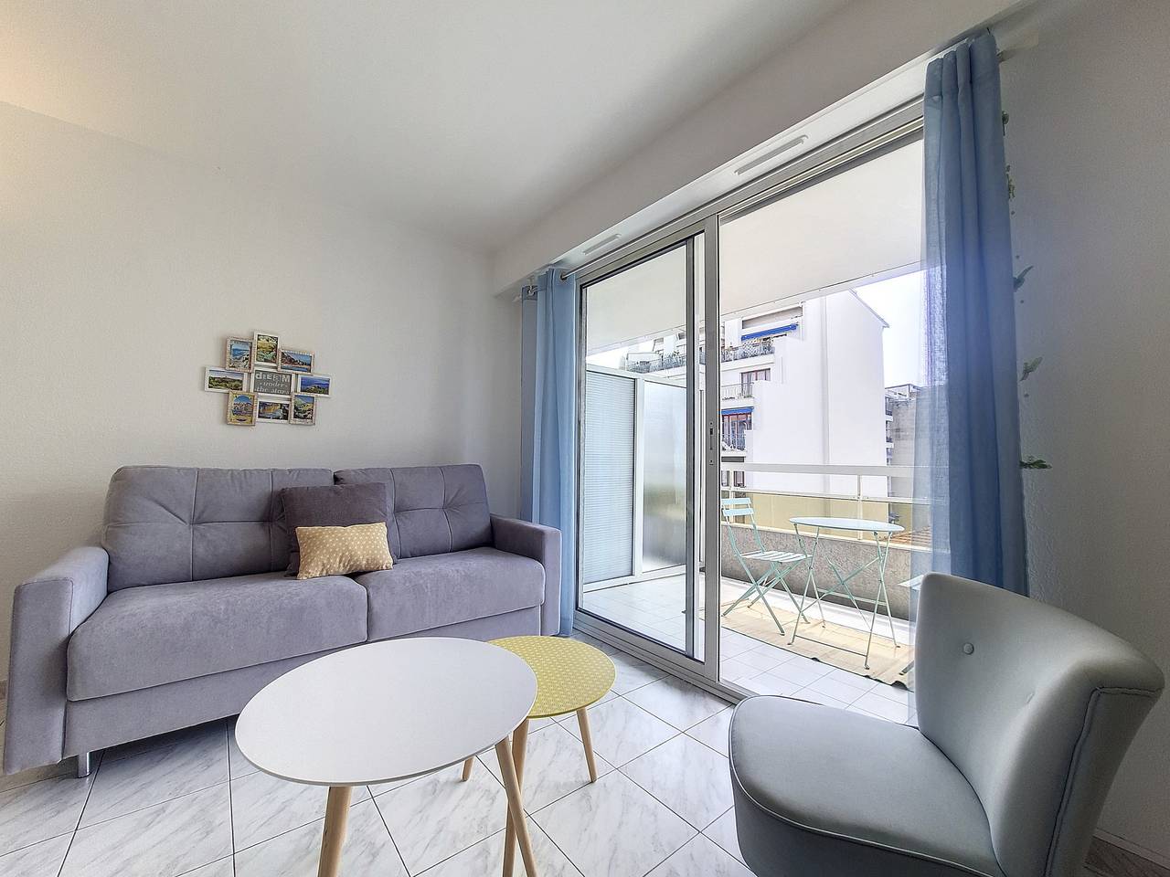 Entire studio, N&J  - Cocoon Azur  - Terrace in the heart of Libération area in Nice (France), Nice region