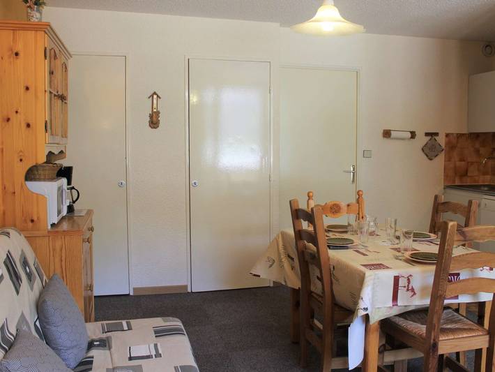 Gîte pour 6 personnes, avec balcon dans Col De Vars Vars Station De Ski - 4