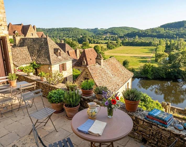 Gîte pour 2 personnes, avec vue et jardin à Beynac-et-Cazenac - 3