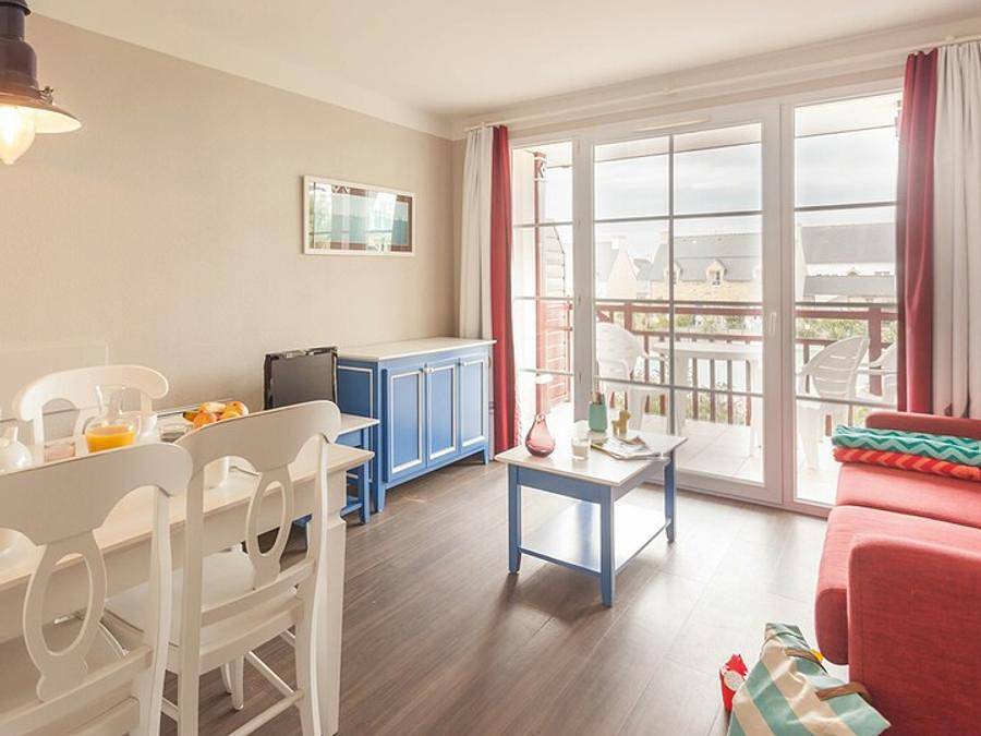 Pierre & Vacances Résidence Cap Marine - Wohnung 4 personen - 1 Schlafzimmer - Terrasse oder Balkon in Guilvinec, Quimper und Umgebung