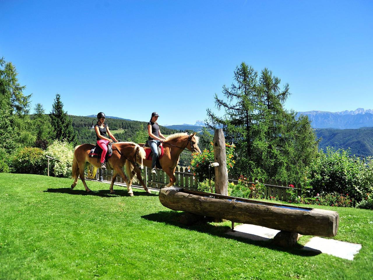Hotel König Laurin - Doppelzimmer südt. Stil in Jenesien, Sarntaler Alpen