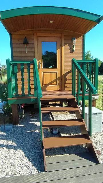 Tente pour 2 personnes, avec jardin en Dordogne