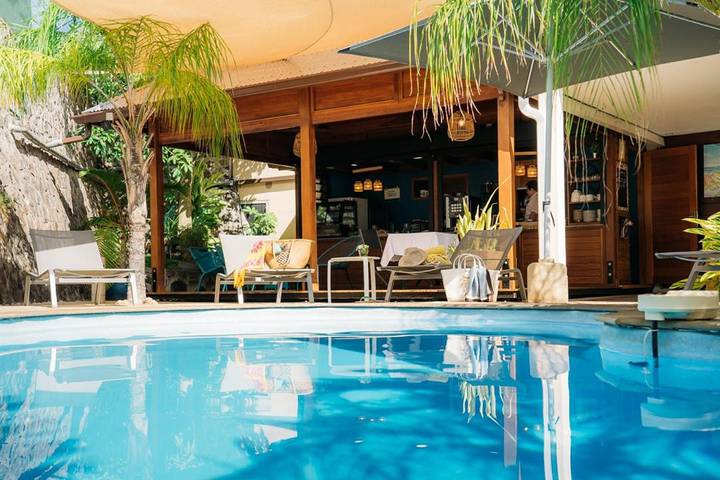 Hôtel pour 2 personnes, avec piscine et jardin