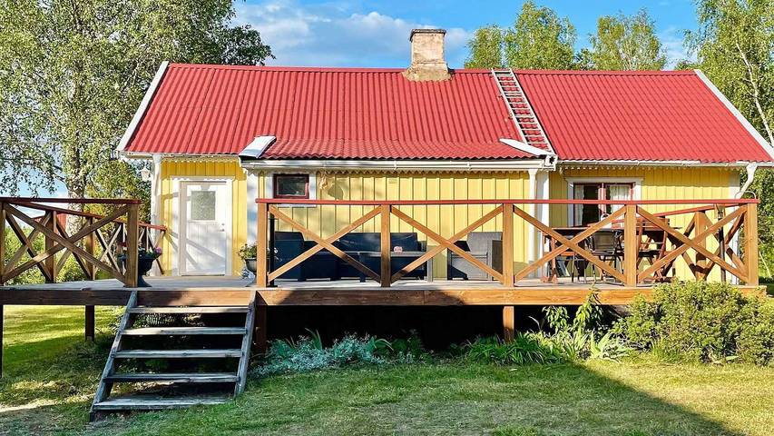 Ferienhaus für 8 Personen, mit Garten, mit Haustier