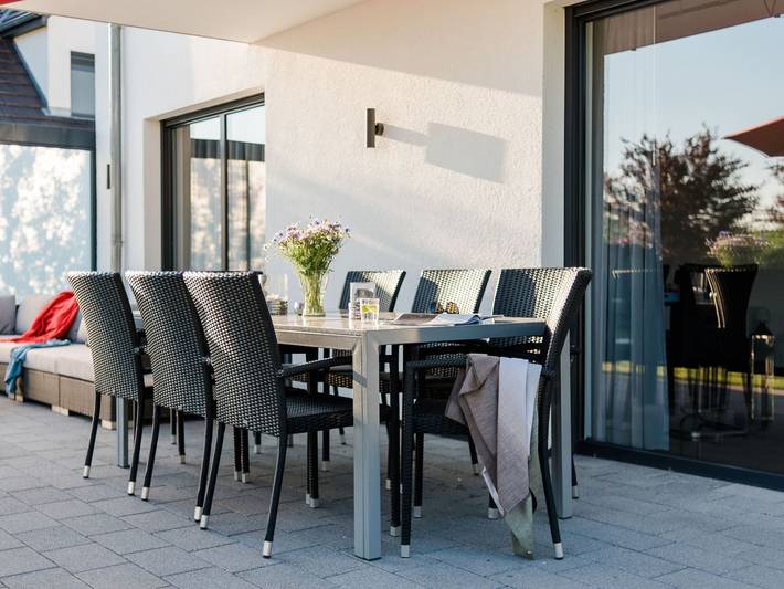 Ferienhaus für 9 Personen, mit Terrasse und Sauna sowie Garten, mit Haustier in Göhren-Lebbin - 4