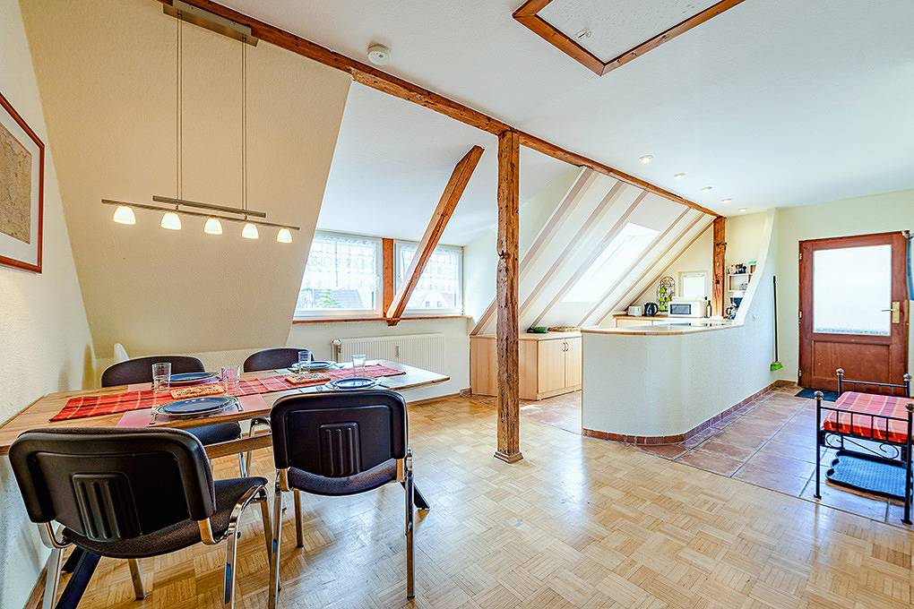 Ganze Ferienwohnung, D 120.025 - Fewo Alt Glowe-Dachgeschoß in Glowe, Rügen