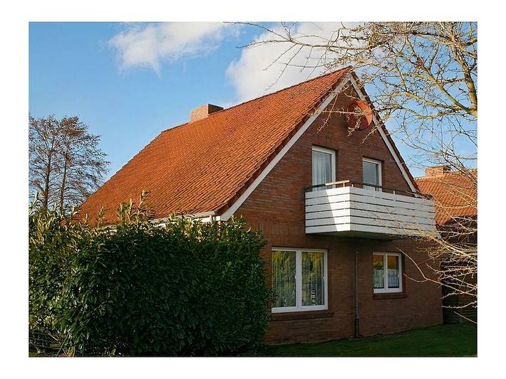 Ferienhaus für 3 Personen, mit Balkon und Garten in Jemgum