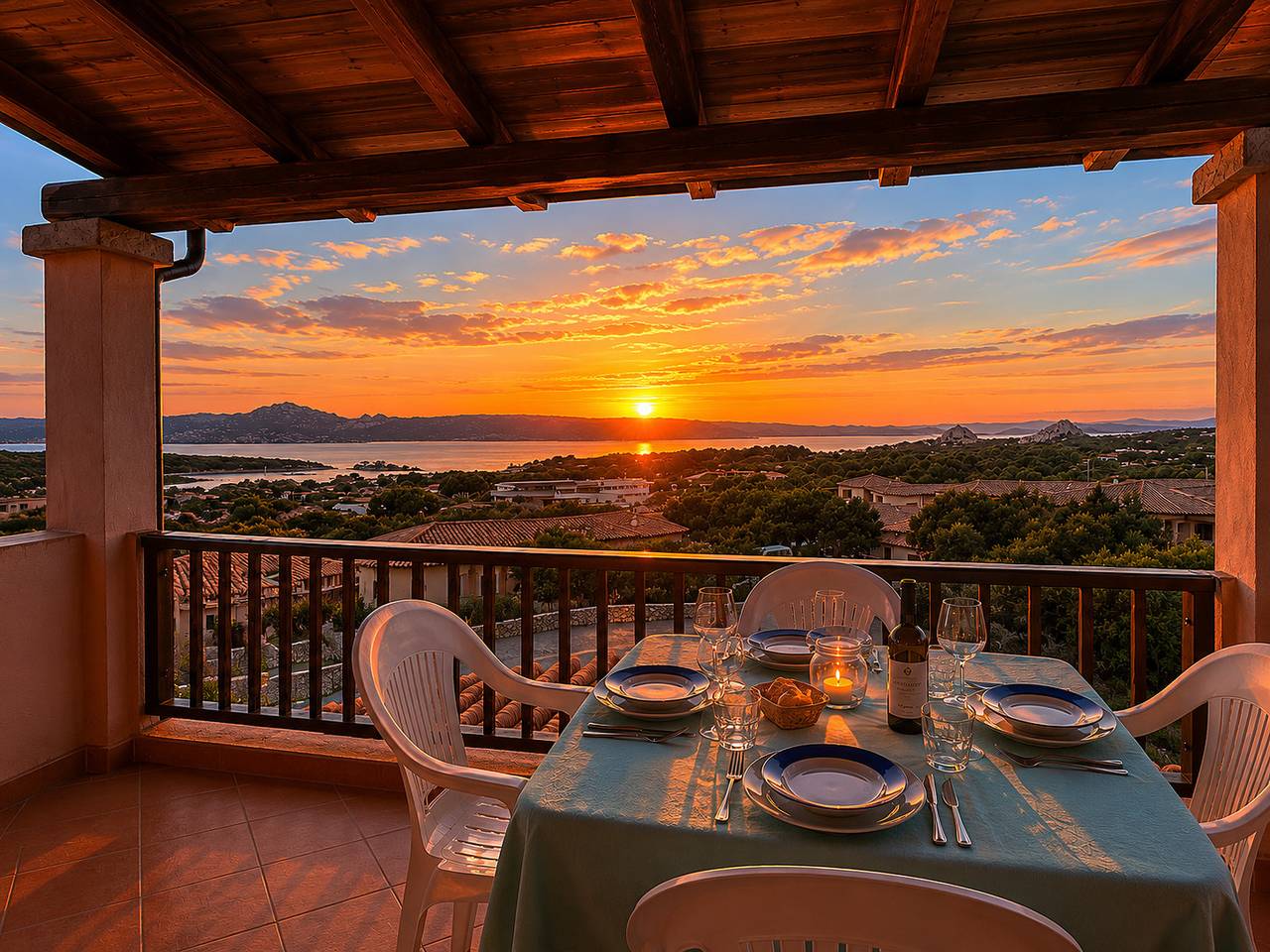 Apartamento entero, Apartamento de vacaciones para 6 personas con terraza in Baja Sardinia, Arzachena