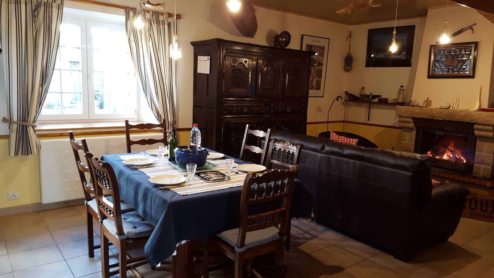 Escapada marina en Audierne, en el extremo del sur de Finisterre. Casa temática náutica in Esquibien, Audierne