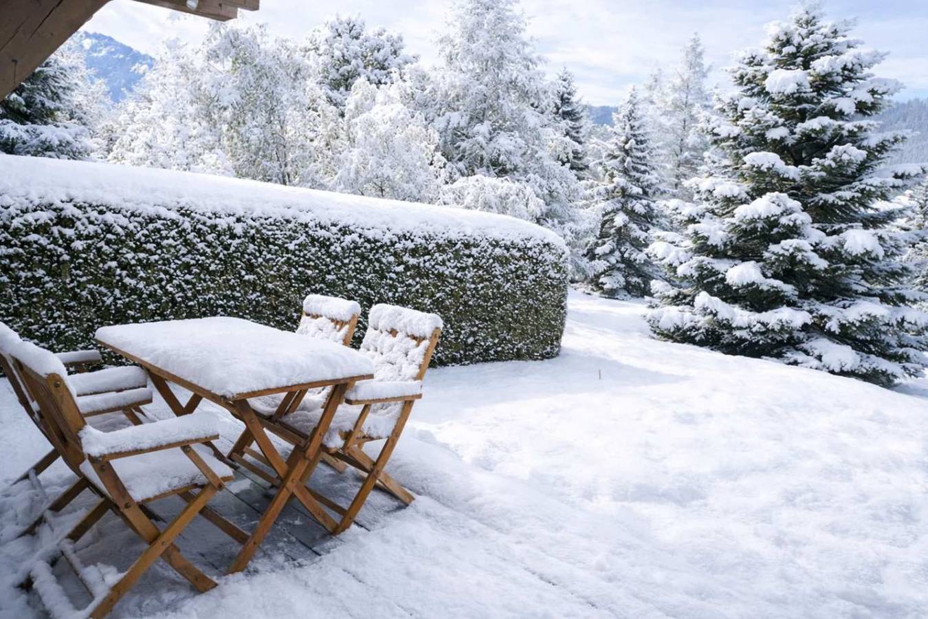 Appartement entier, Appartement avec jardin en front de neige in Megève, Pays du Mont-Blanc