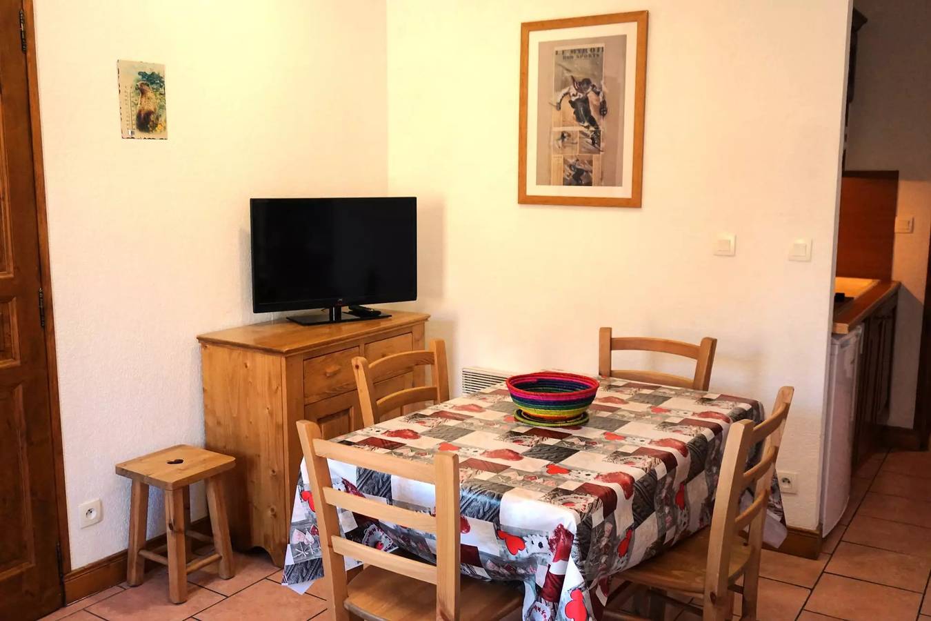 Ganze Wohnung, 3 Zimmer 6 persons in Orcières, Nationalpark Écrins