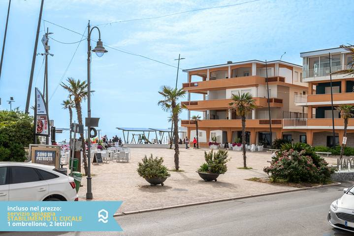 Appartement entier, Appartement de vacances pour 6 personnes avec balcon/terrasse in Marcelli, Numana