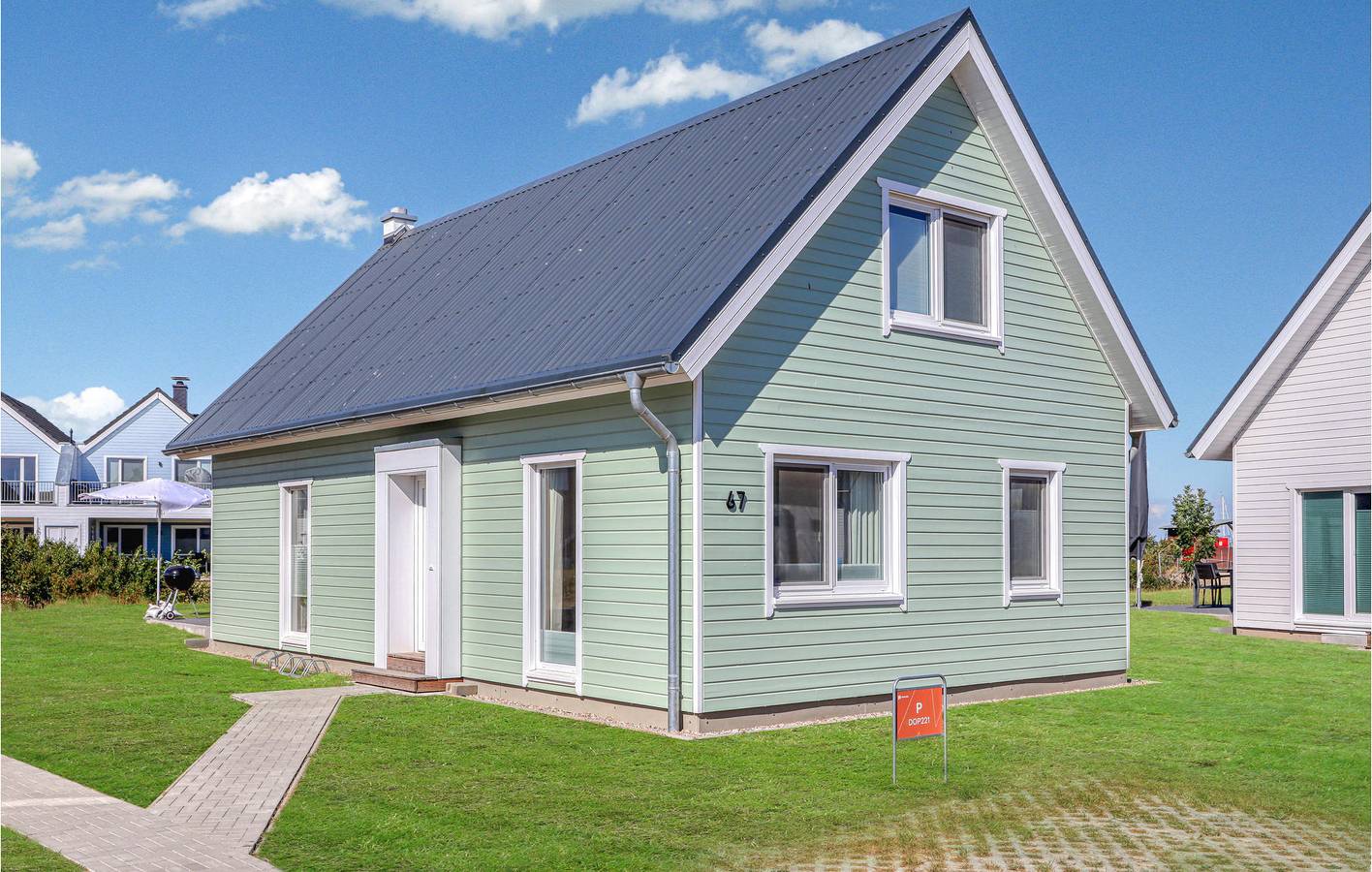 Strandnahe 1BR Wohnung mit Terrasse & Parkplatz in Olpenitz, Kappeln