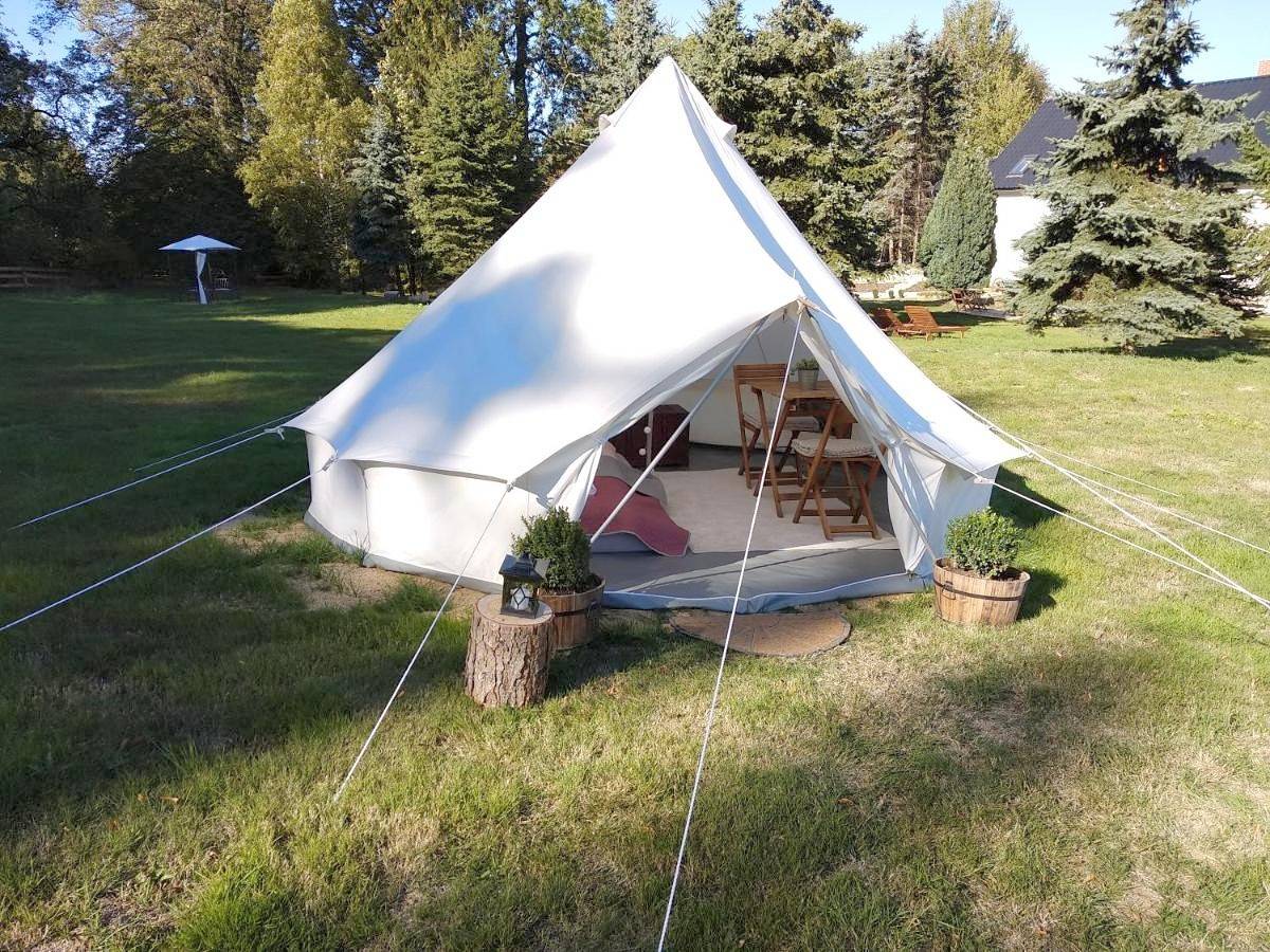 Trapani glamping camp in Rosendorf, Czeska Szwajcaria