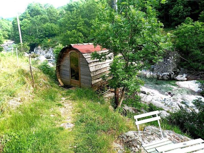 Maison de campagne pour 2 personnes, avec terrasse et vue, animaux acceptés à Laboule - 4