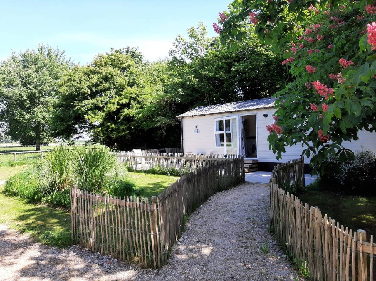 Gemütliches Chalet für 4 Personen in der nordholländischen Landschaft in Niederländische Nordsee