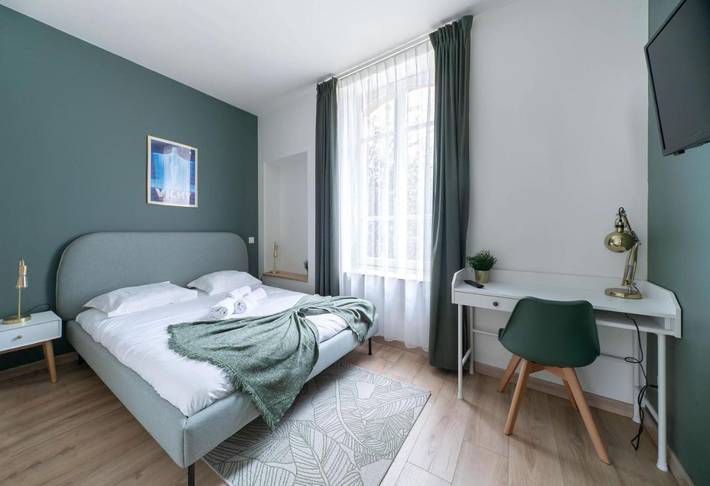 Gîte pour 2 personnes, avec Balcon ainsi que Jardin et Vue dans Thermes Callou