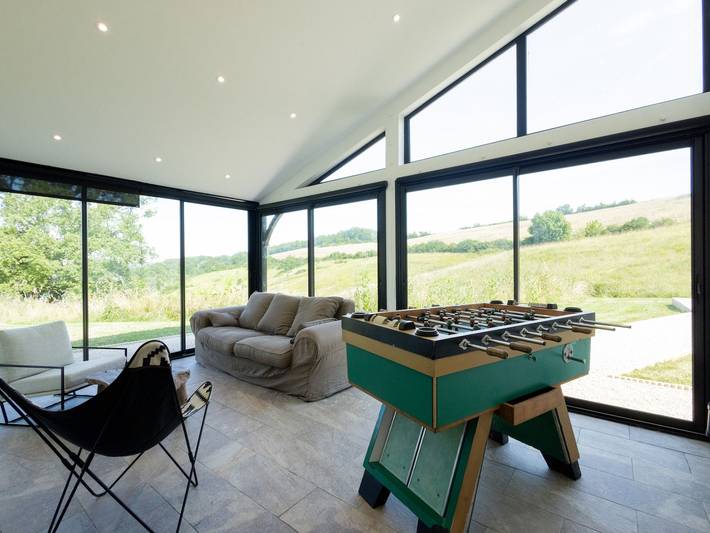 Location de vacances pour 12 personnes, avec Terrasse et Piscine à Peyrusse-Grande